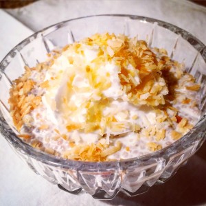 Coconut Cream Chia Pudding